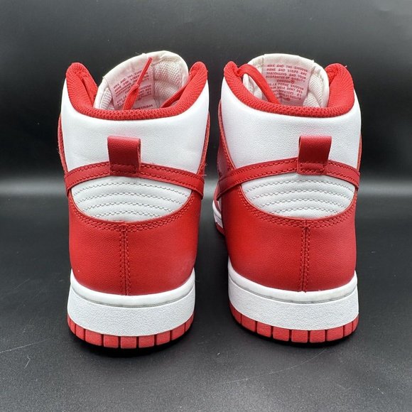 Size 11 - Nike Dunk High University Red White Men\'s Sneakers DD1399-106 Retro main image 8